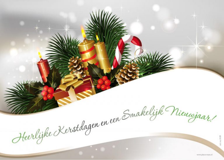 Placemat 'Kerst' placemats.nl